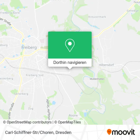 Carl-Schiffner-Str/Choren Karte