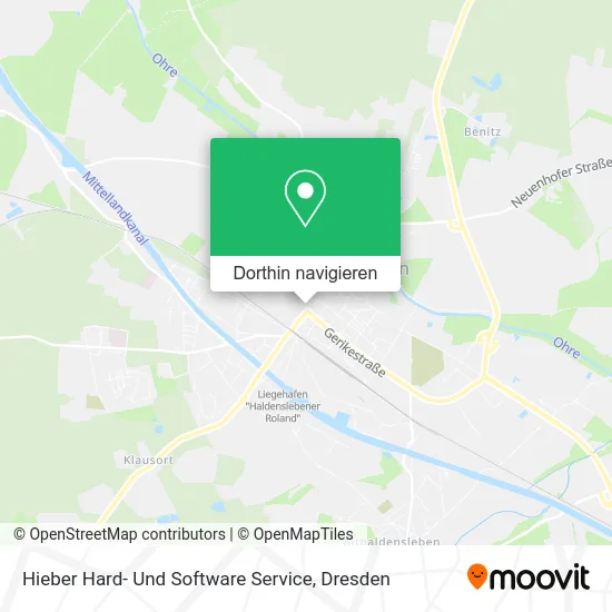 Hieber Hard- Und Software Service Karte