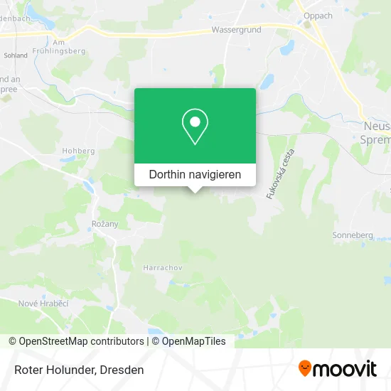 Roter Holunder Karte