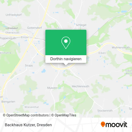 Backhaus Kutzer Karte
