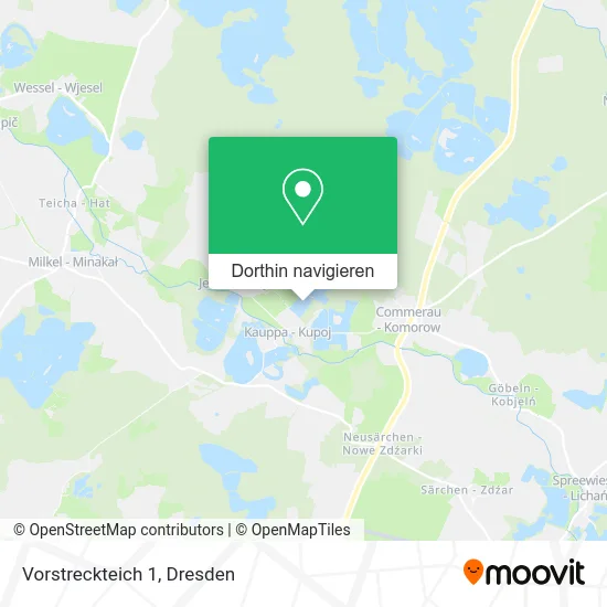 Vorstreckteich 1 Karte