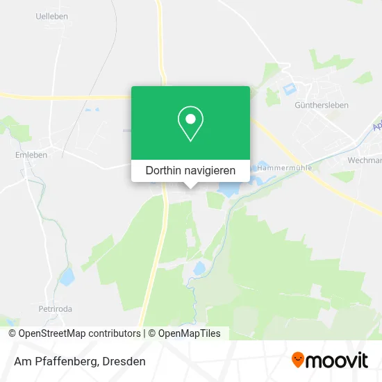 Am Pfaffenberg Karte