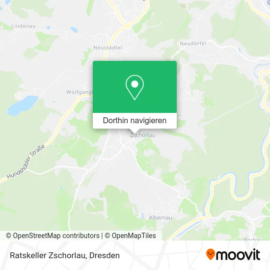 Ratskeller Zschorlau Karte