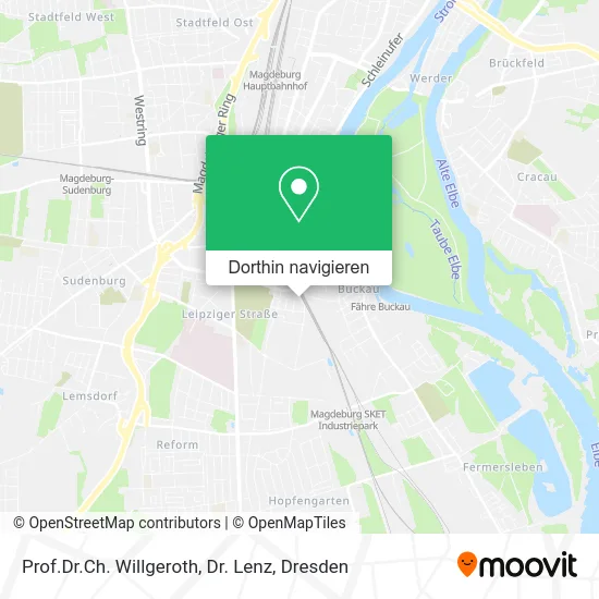 Prof.Dr.Ch. Willgeroth, Dr. Lenz Karte