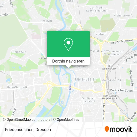 Friedenseichen Karte