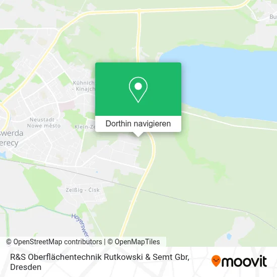 R&S Oberflächentechnik Rutkowski & Semt Gbr Karte