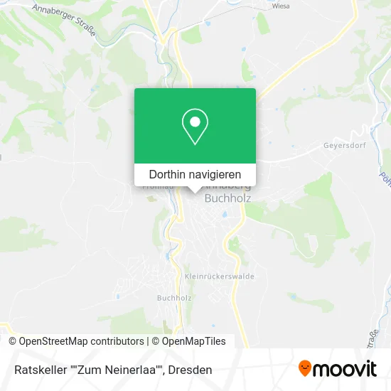 Ratskeller ""Zum Neinerlaa"" Karte