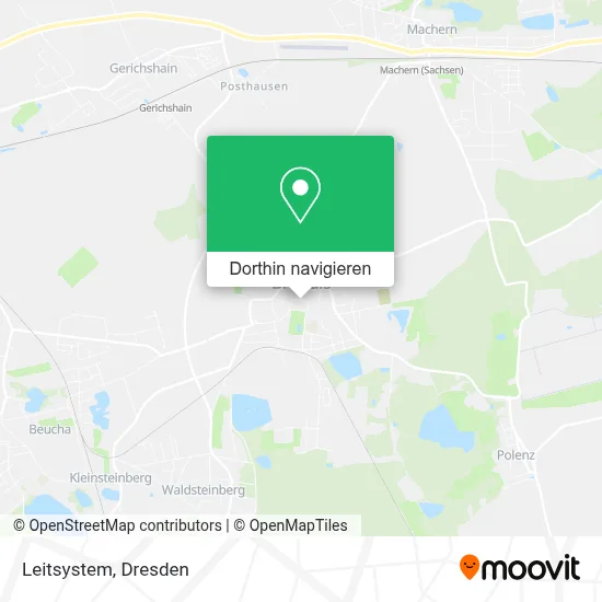 Leitsystem Karte