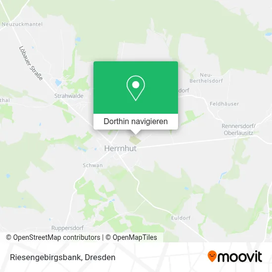 Riesengebirgsbank Karte