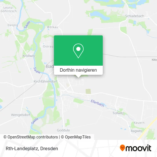 Rth-Landeplatz Karte