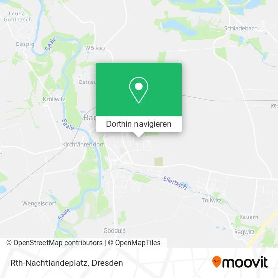 Rth-Nachtlandeplatz Karte