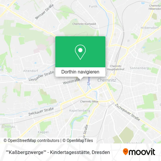 ""Kaßbergzwerge"" - Kindertagesstätte Karte