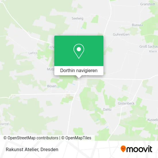 Rakunst Atelier Karte