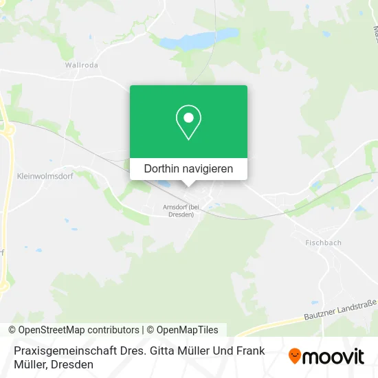 Praxisgemeinschaft Dres. Gitta Müller Und Frank Müller Karte