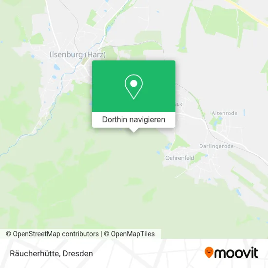 Räucherhütte Karte