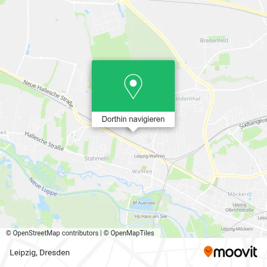Leipzig Karte