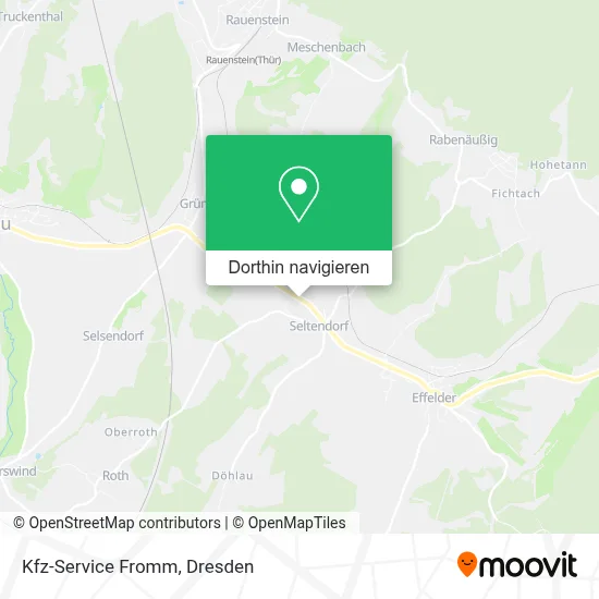 Kfz-Service Fromm Karte