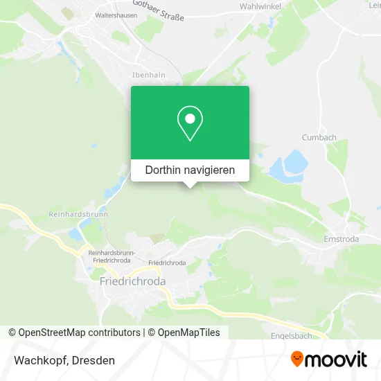 Wachkopf Karte