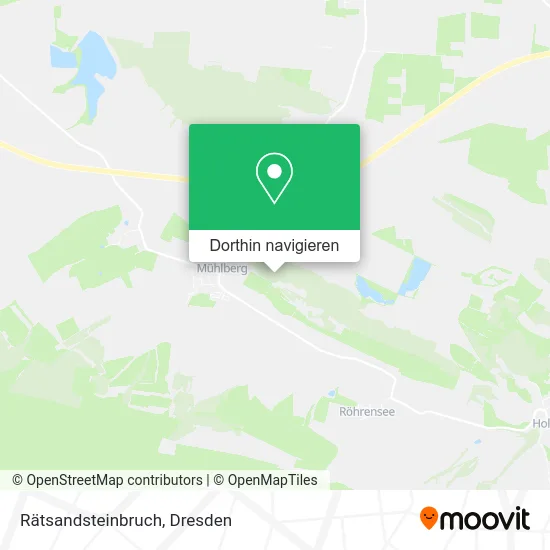 Rätsandsteinbruch Karte