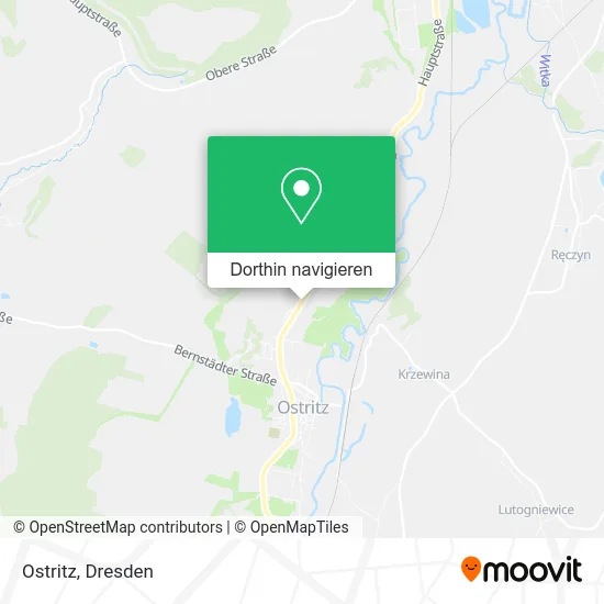 Ostritz Karte