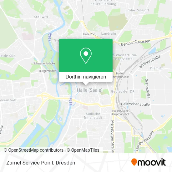 Zamel Service Point Karte