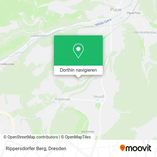 Rippersdorfer Berg Karte