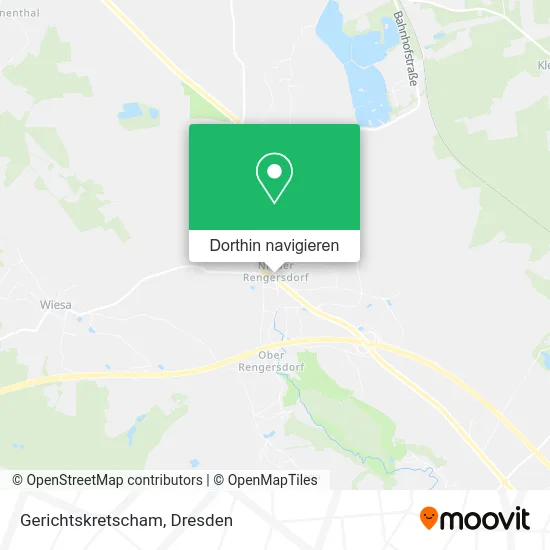 Gerichtskretscham Karte