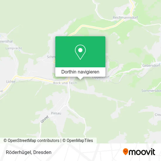 Röderhügel Karte