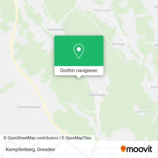 Kempfenberg Karte
