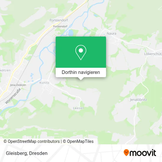 Gleisberg Karte