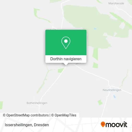 Issersheilingen Karte