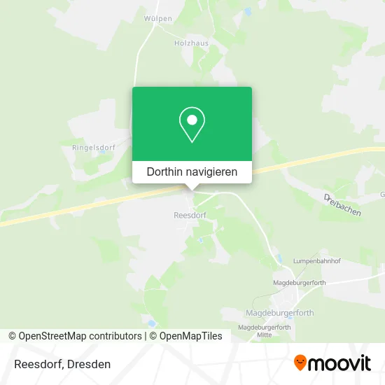 Reesdorf Karte