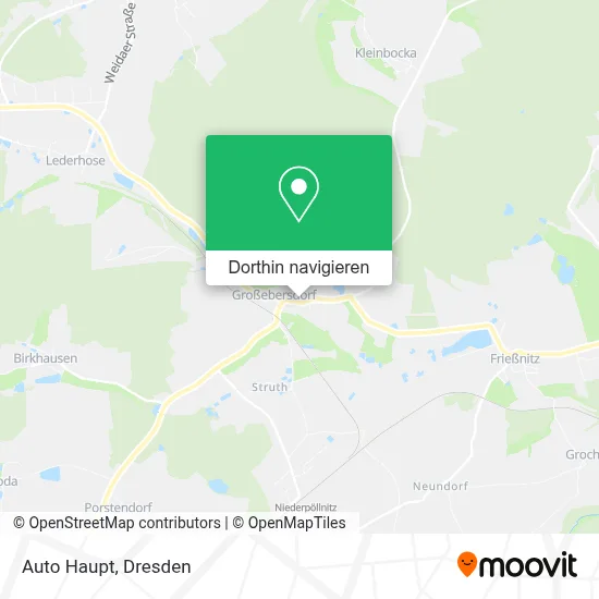 Auto Haupt Karte