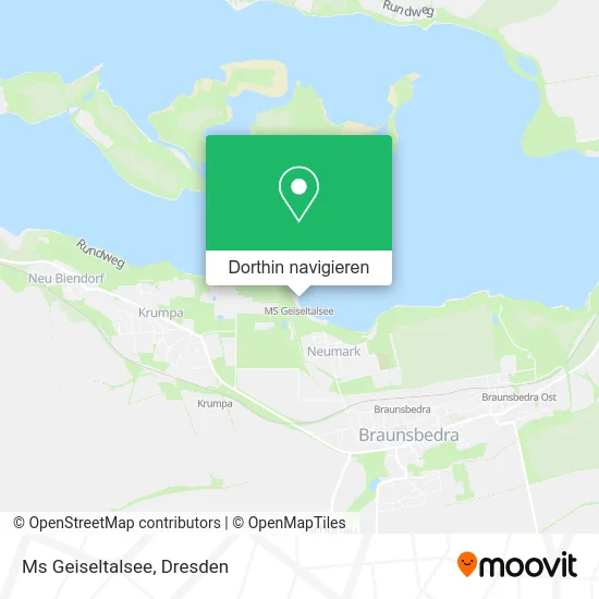 Ms Geiseltalsee Karte