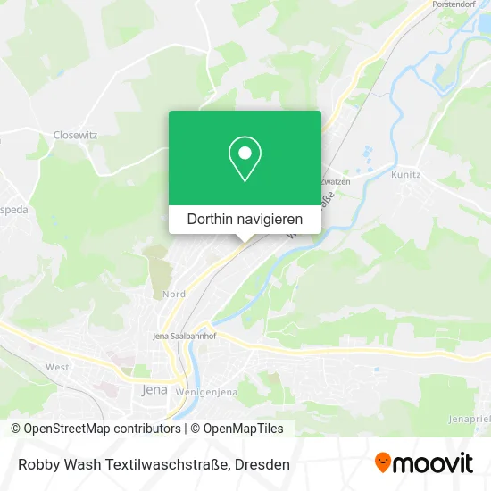 Robby Wash Textilwaschstraße Karte