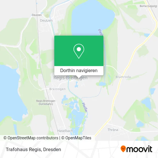 Trafohaus Regis Karte