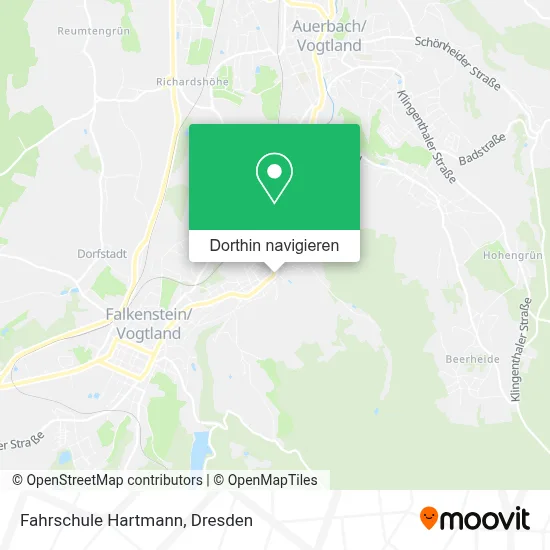 Fahrschule Hartmann Karte