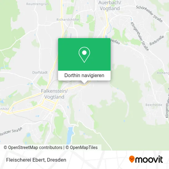 Fleischerei Ebert Karte