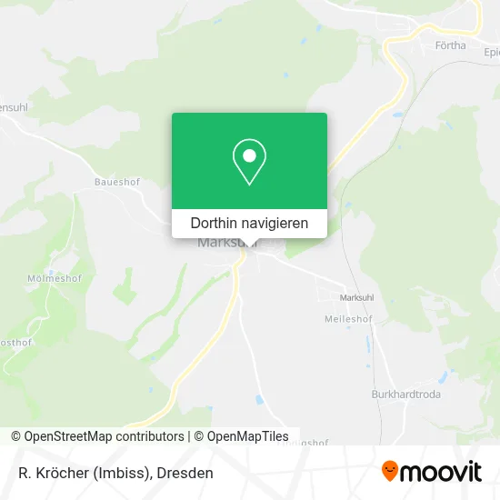 R. Kröcher (Imbiss) Karte