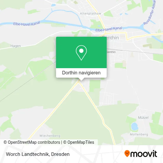 Worch Landtechnik Karte