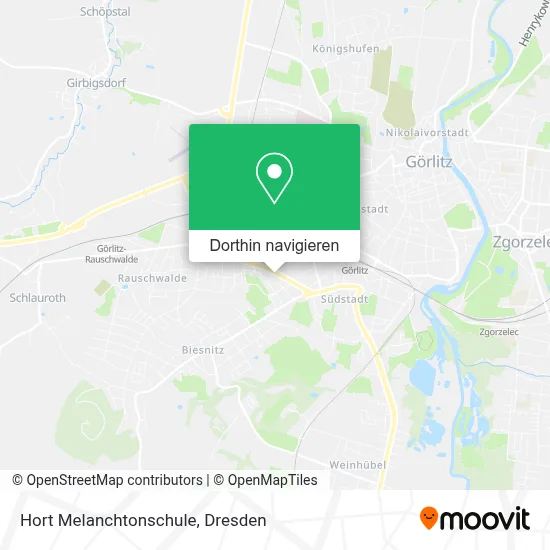 Hort Melanchtonschule Karte