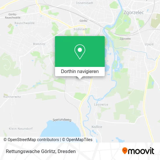 Rettungswache Görlitz Karte