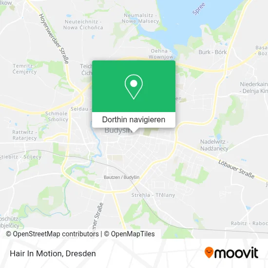 Hair In Motion Karte