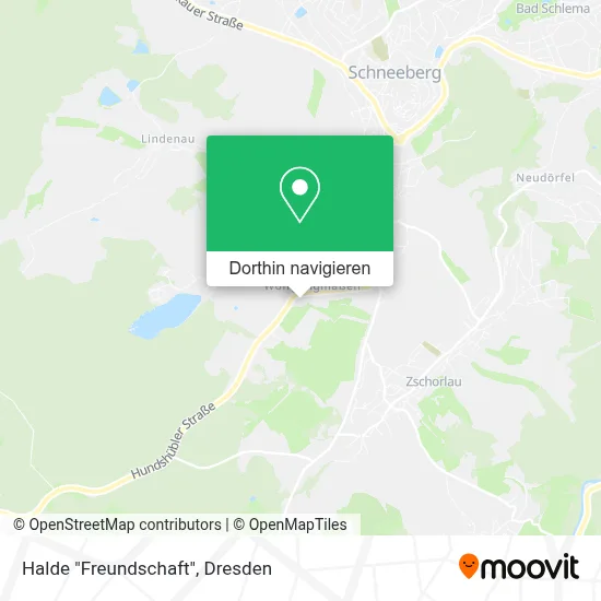 Halde "Freundschaft" Karte