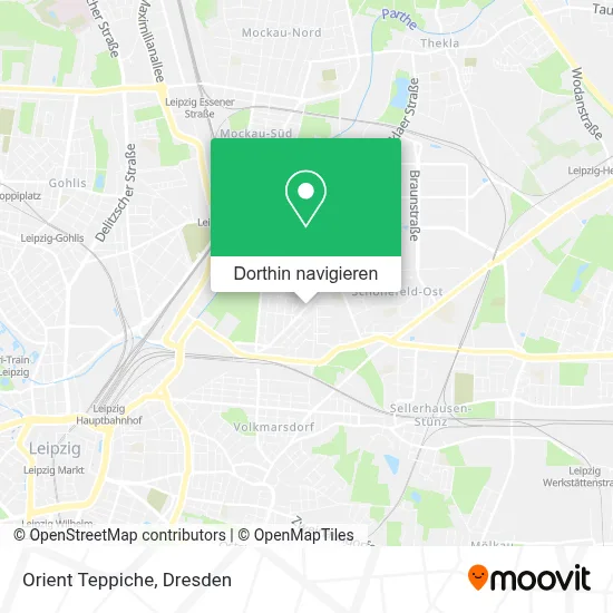 Orient Teppiche Karte