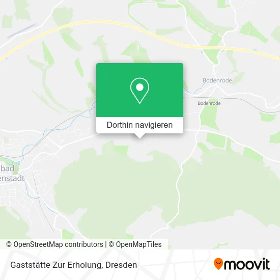 Gaststätte Zur Erholung Karte