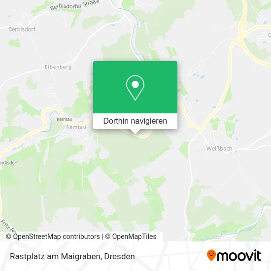 Rastplatz am Maigraben Karte