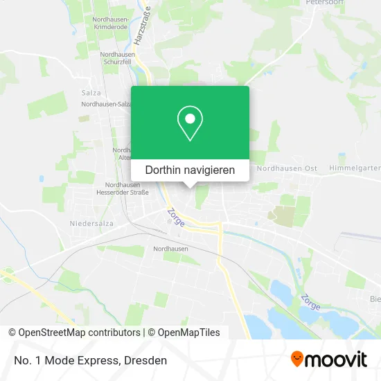 No. 1 Mode Express Karte