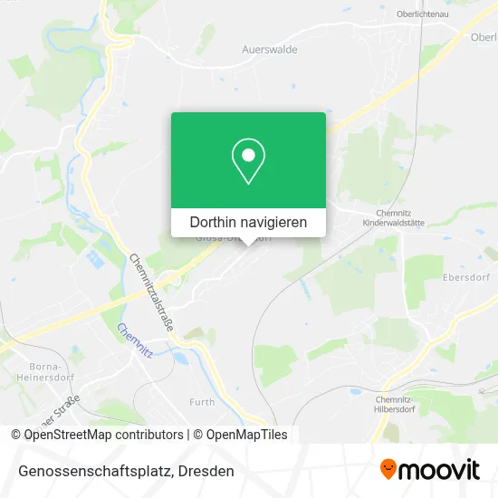 Genossenschaftsplatz Karte