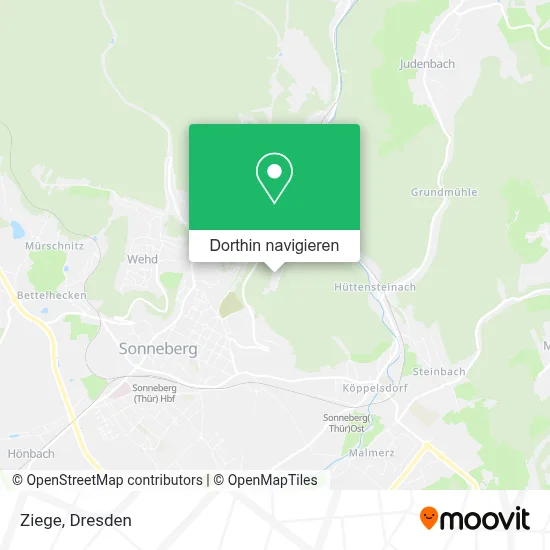 Ziege Karte